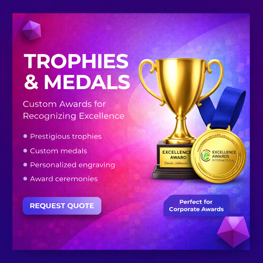 Custom awards for every achievement